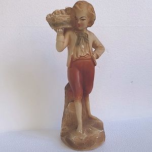 New Arts Ware Chalkware plaster figurine vintage